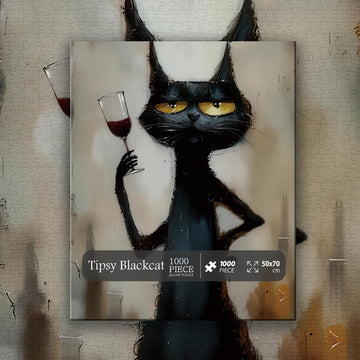 PULLE PUZLE BLACKCAT LICSY 1000 pezzi